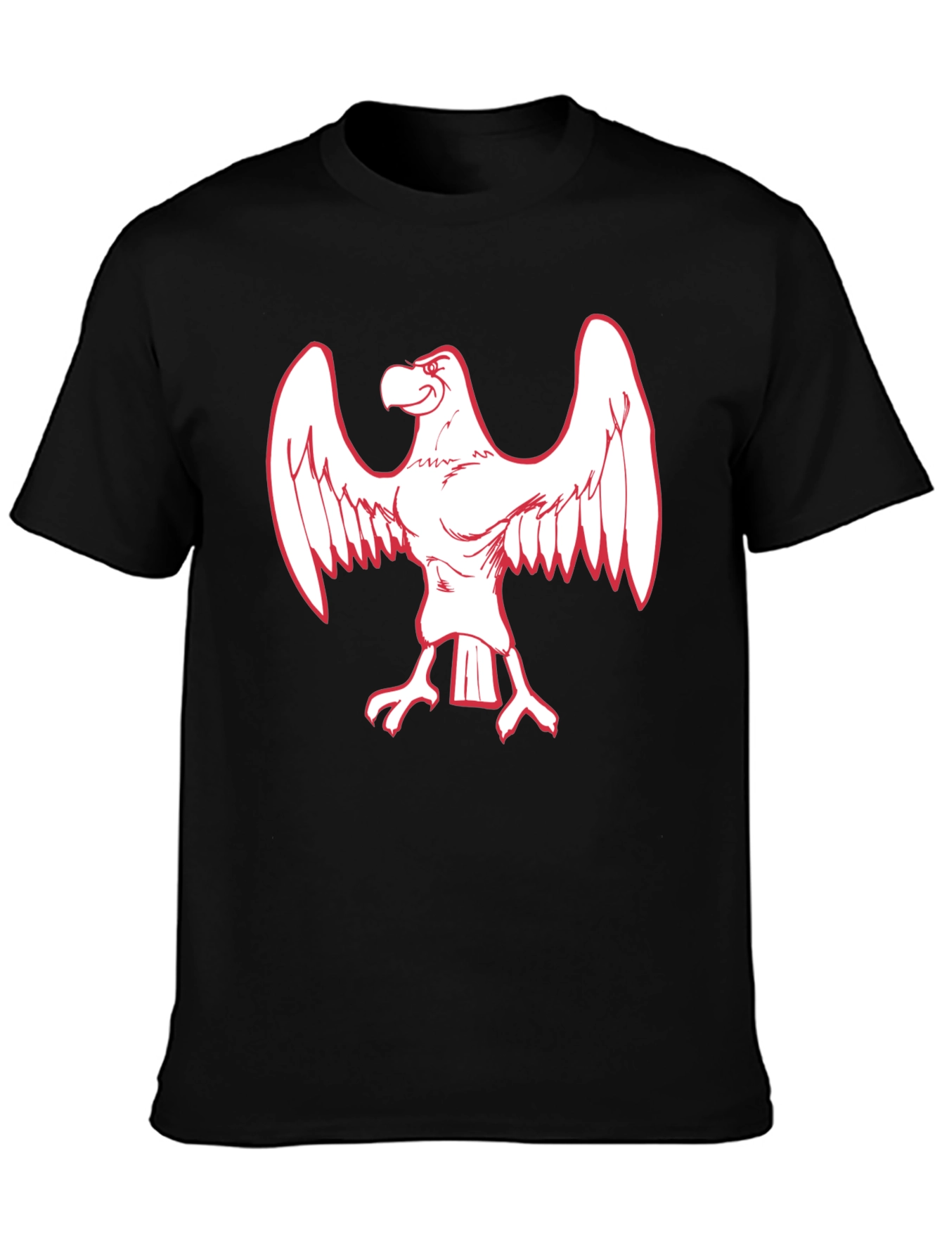 Eagle Graphic Black T-Shirt