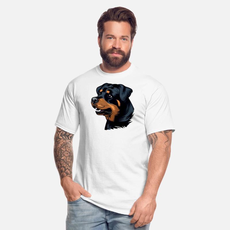 ROTTWEILER DRAWING PETS DOGS ART CANINE ANIMALS