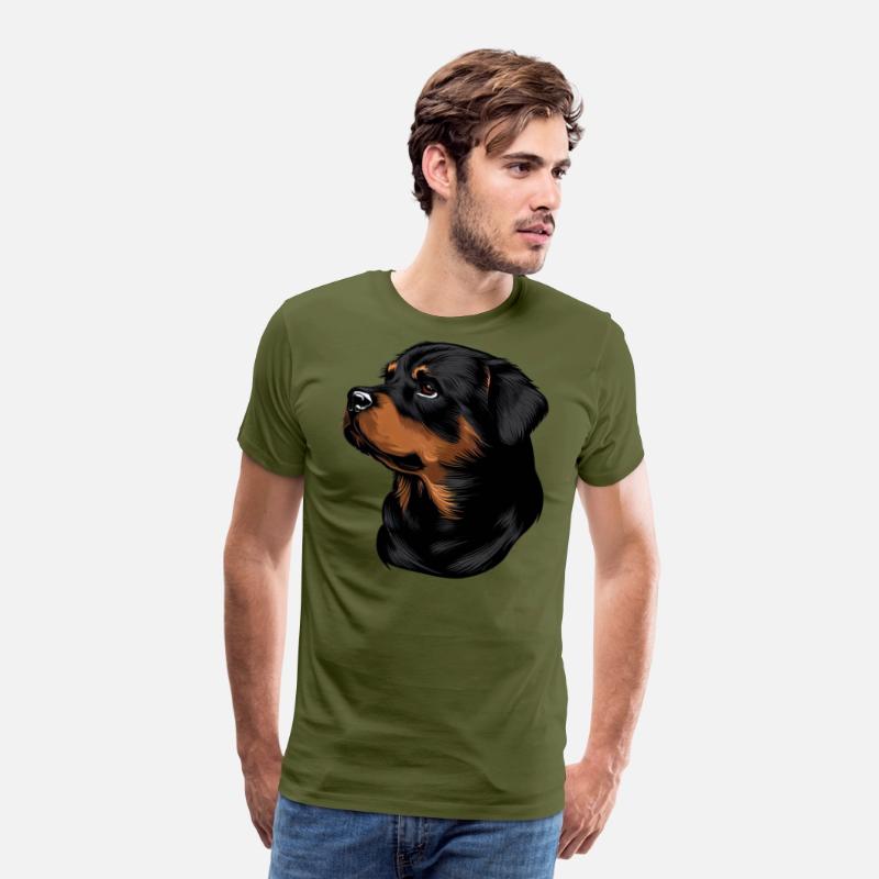 ROTTWEILER DRAWING PETS DOGS CANINE ANIMALS ART
