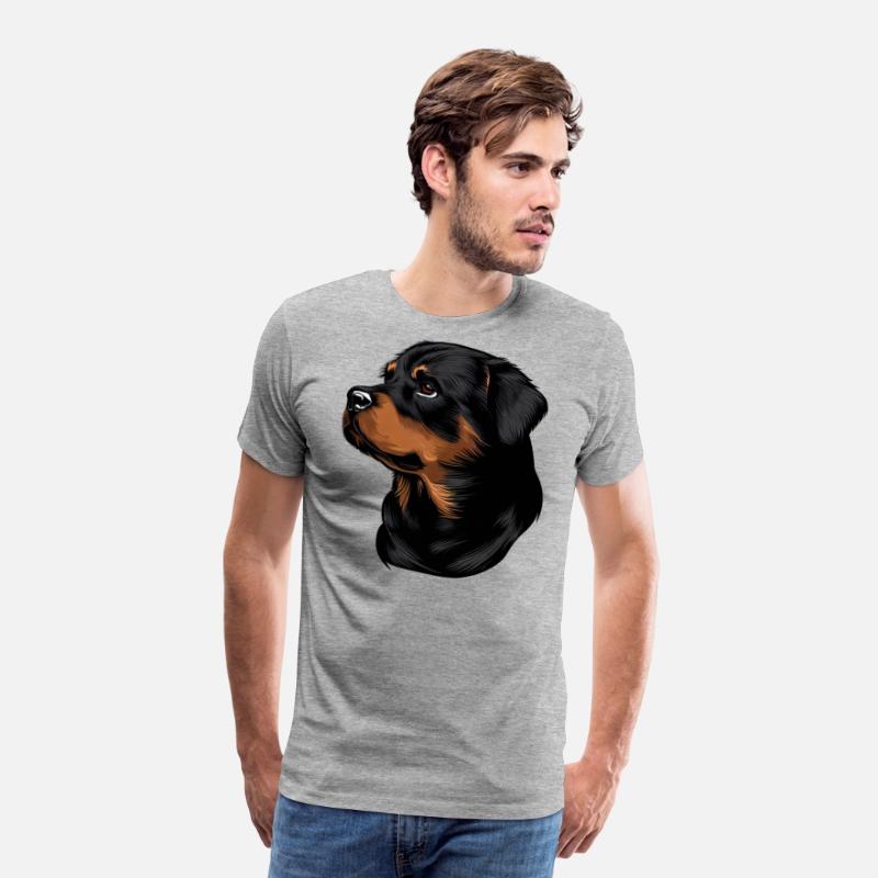 ROTTWEILER DRAWING PETS DOGS CANINE ANIMALS ART