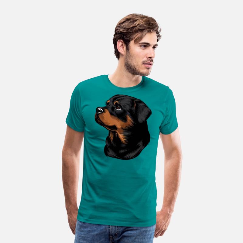ROTTWEILER DRAWING PETS DOGS CANINE ANIMALS ART