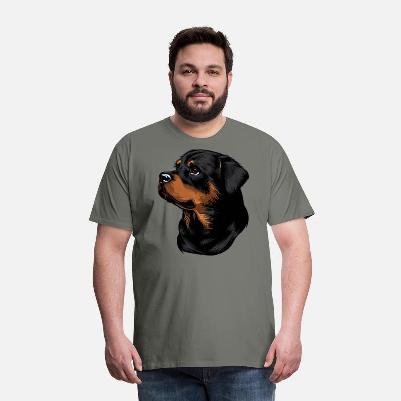 ROTTWEILER DRAWING PETS DOGS CANINE ANIMALS ART