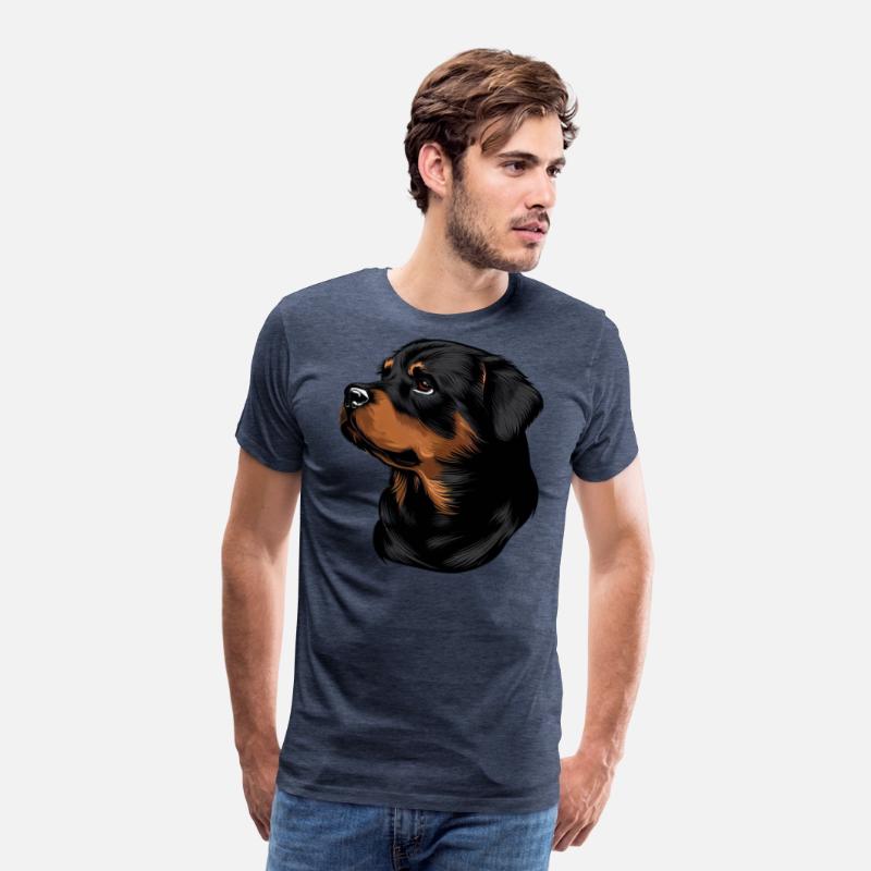ROTTWEILER DRAWING PETS DOGS CANINE ANIMALS ART
