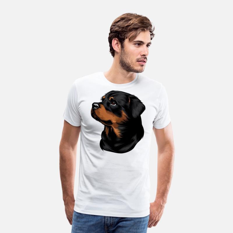 ROTTWEILER DRAWING PETS DOGS CANINE ANIMALS ART
