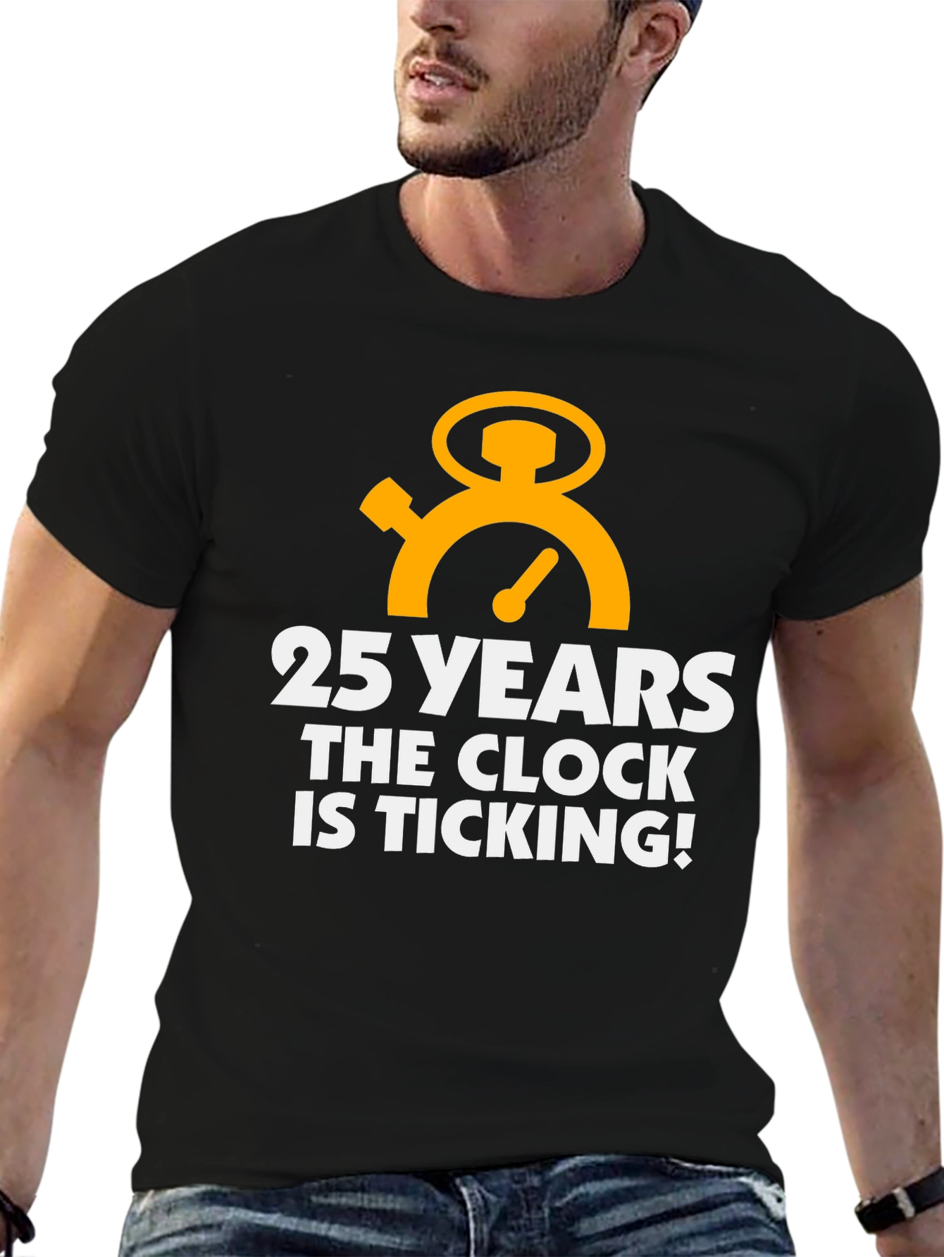 25 Years the Clock is Ticking Graphic Tee