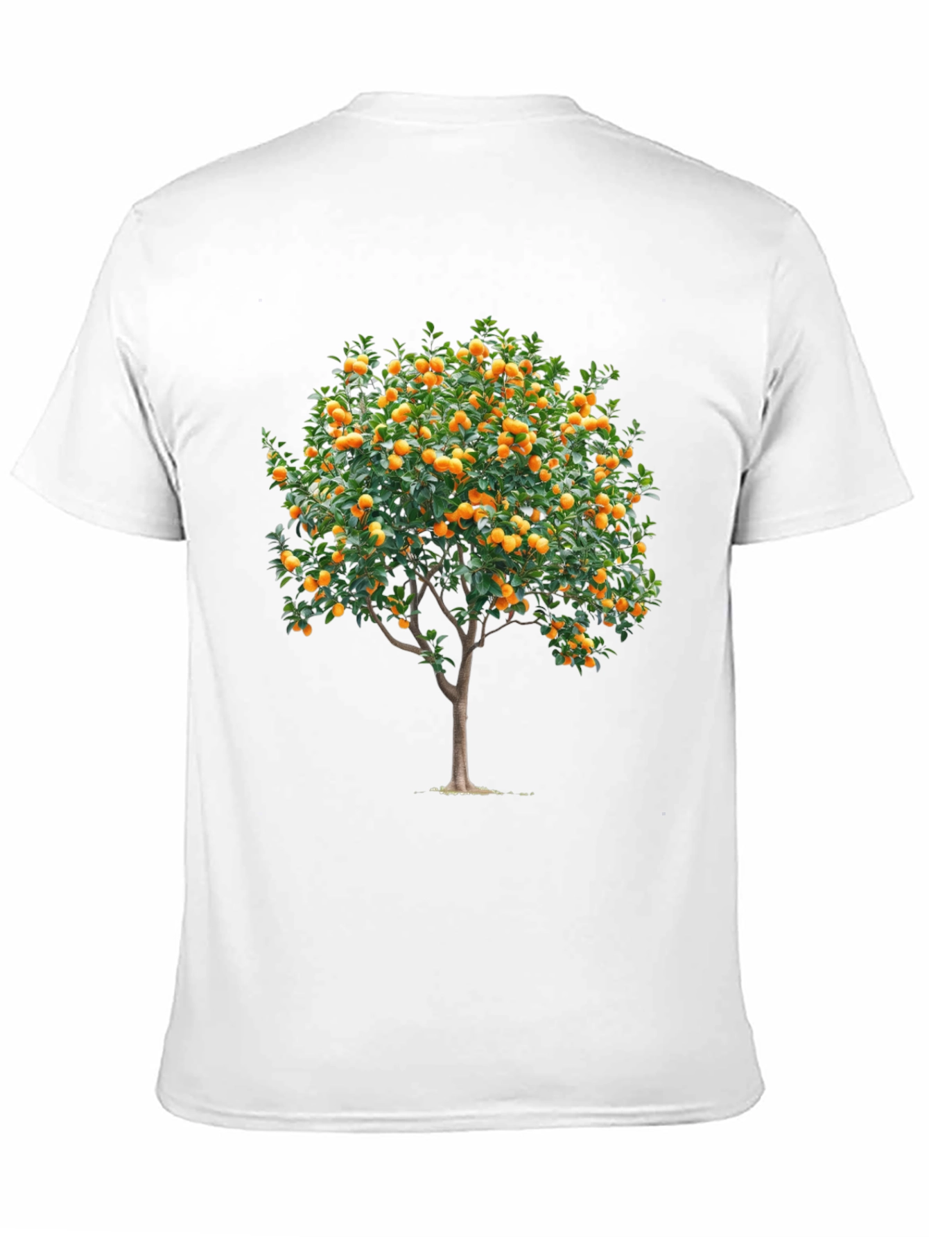 Orange Tree Graphic T-Shirt - Fruitful Style