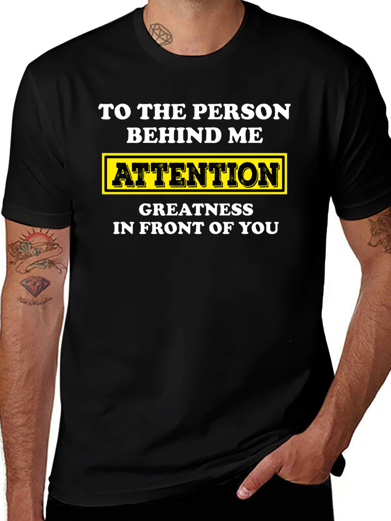 Attention Greatness T-Shirt - Sarcastic Humor Tee
