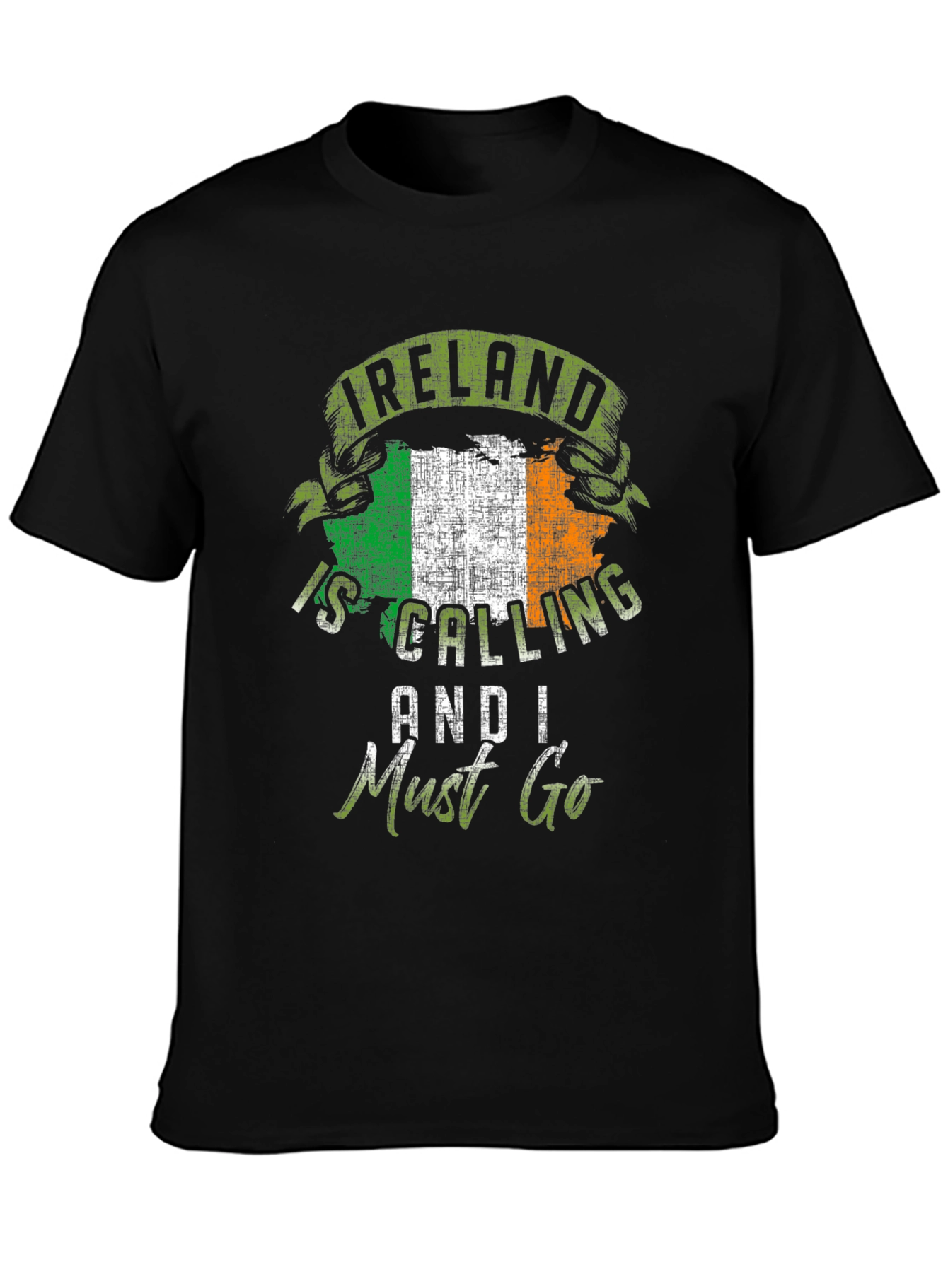 Ireland Is Calling T-Shirt - Irish Flag Novelty Tee