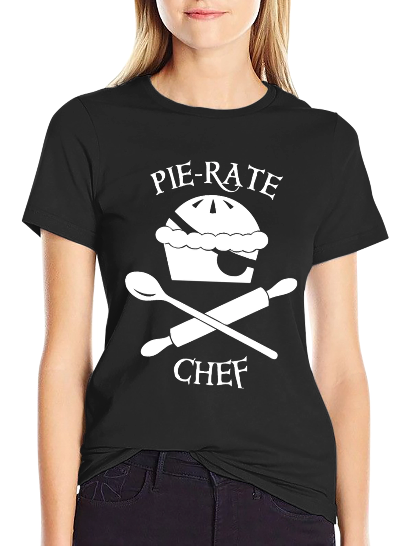 Pie-Rate Chef T-Shirt Funny Baking Shirt