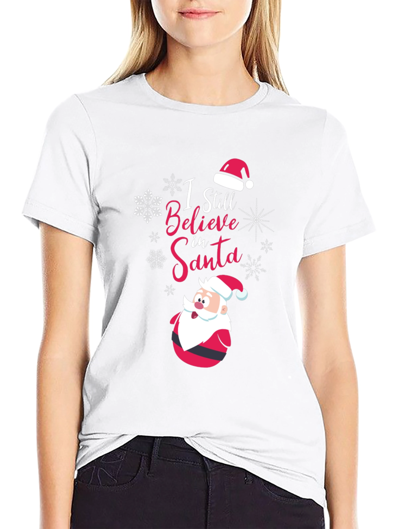 I Still Believe In Santa Graphic Tee