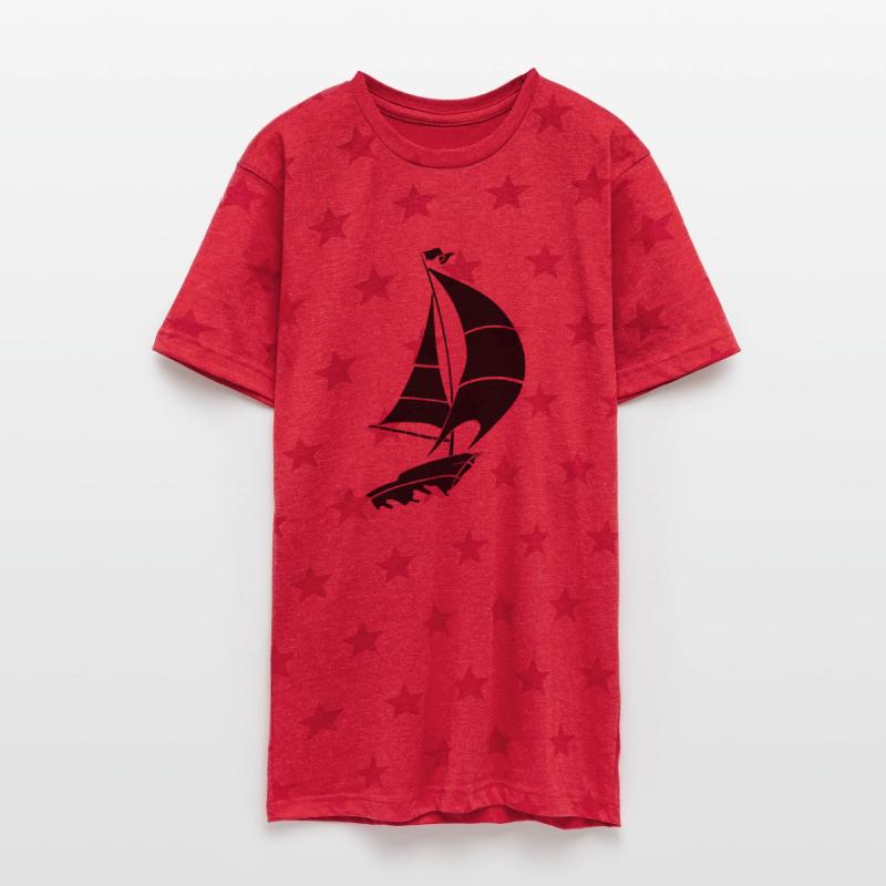 Sailboat sailing yacht sea silhouette minimalist