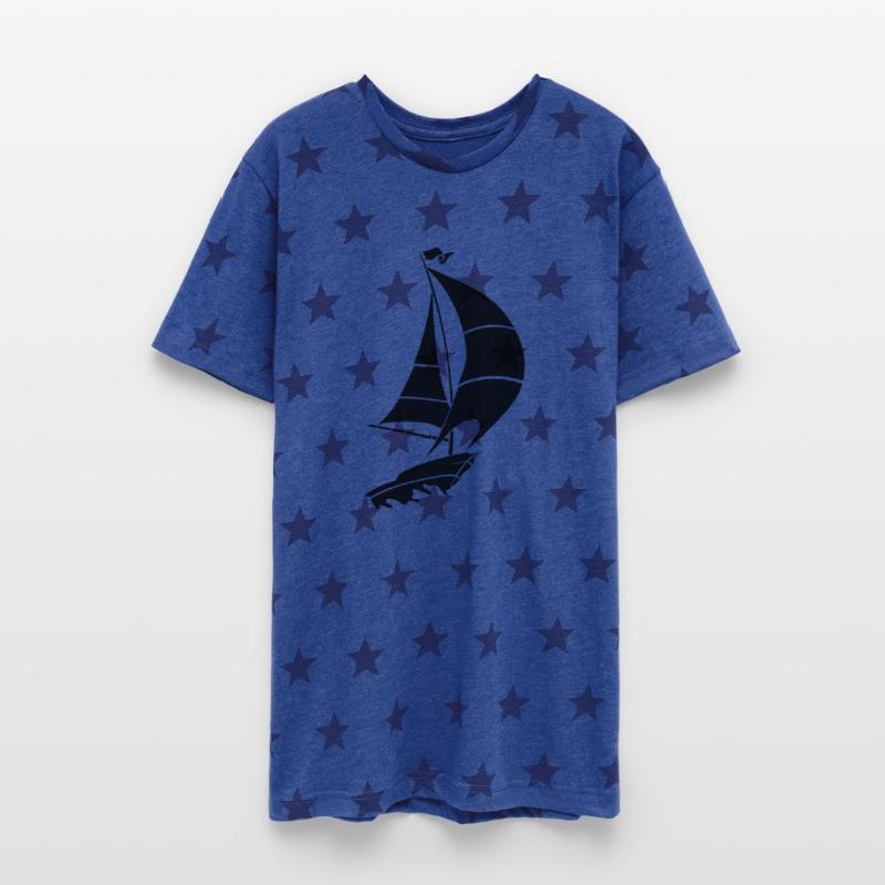 Sailboat sailing yacht sea silhouette minimalist