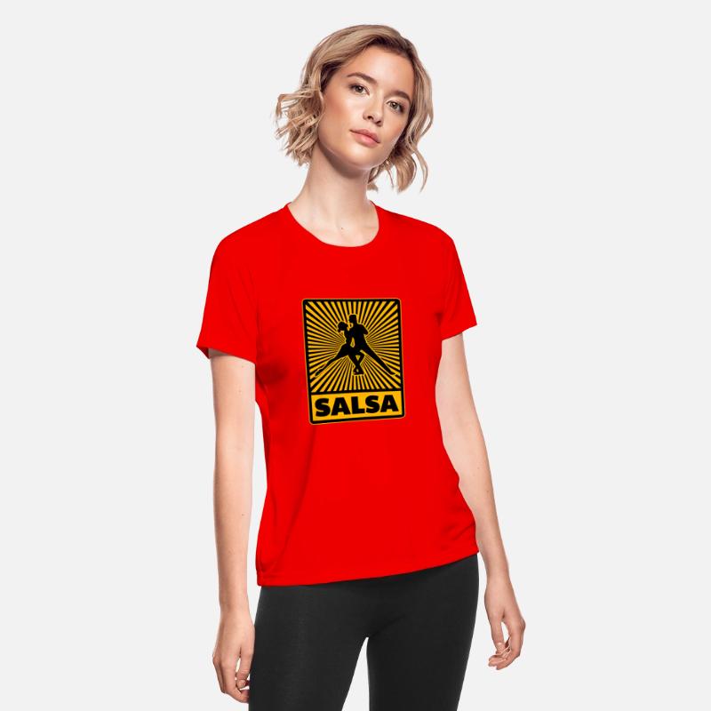 Salsa Dancing Pair Dance Move Yellow Cool Gift