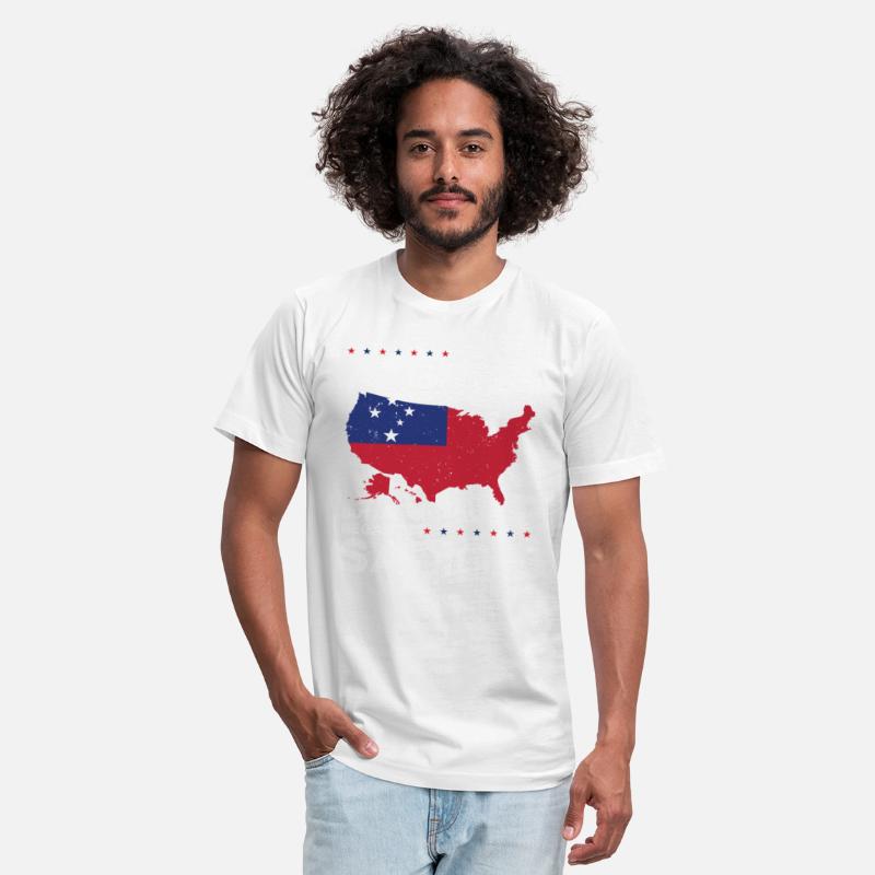 Samoan American Patriot USA Grown Samoa US Flag