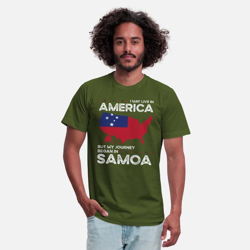Samoan American Patriot USA Grown Samoa US Flag