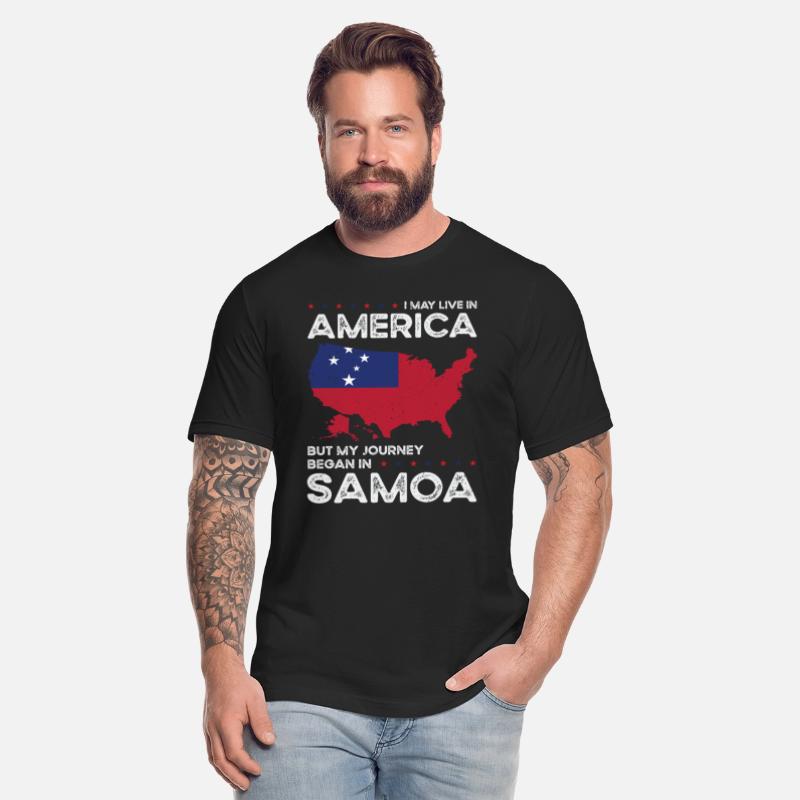 Samoan American Patriot USA Grown Samoa US Flag