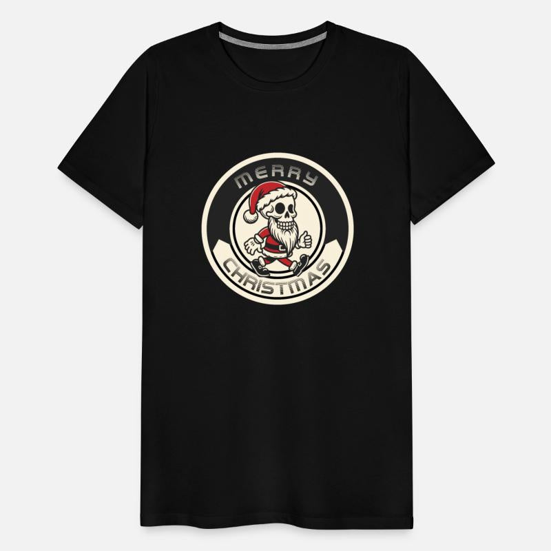 Santa Skeleton Walking Badge