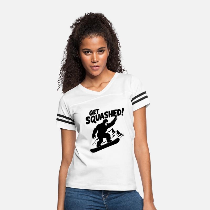 Sasquatch Bigfoot Snowboard Snowboarder