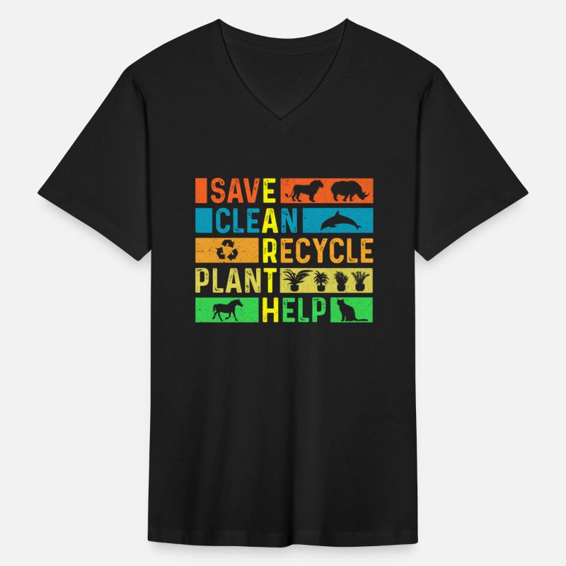 Save Clean Recycle Plant Help Earth Day Nature