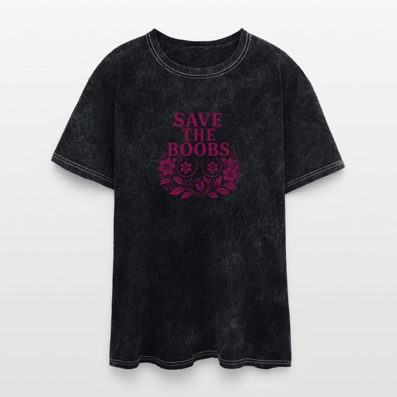 Save the boobs floral