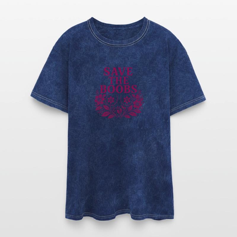 Save the boobs floral