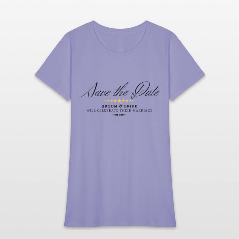 Save The Date Groom and Bride