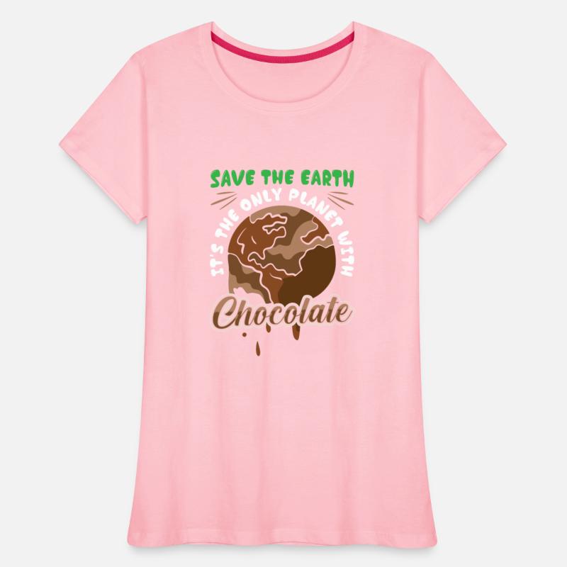 Save the planet only planet with Chocolate