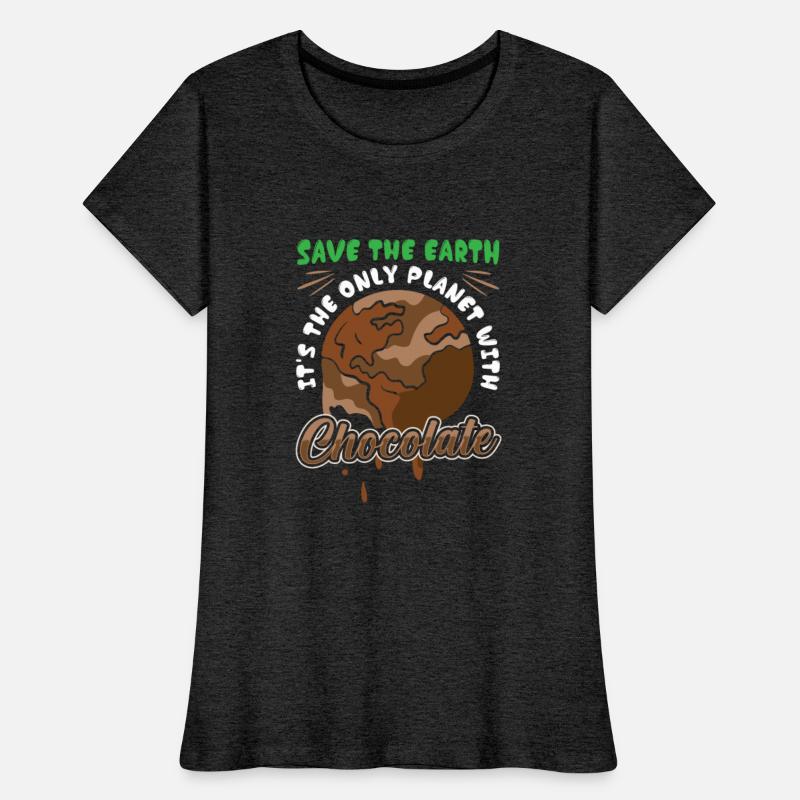 Save the planet only planet with Chocolate