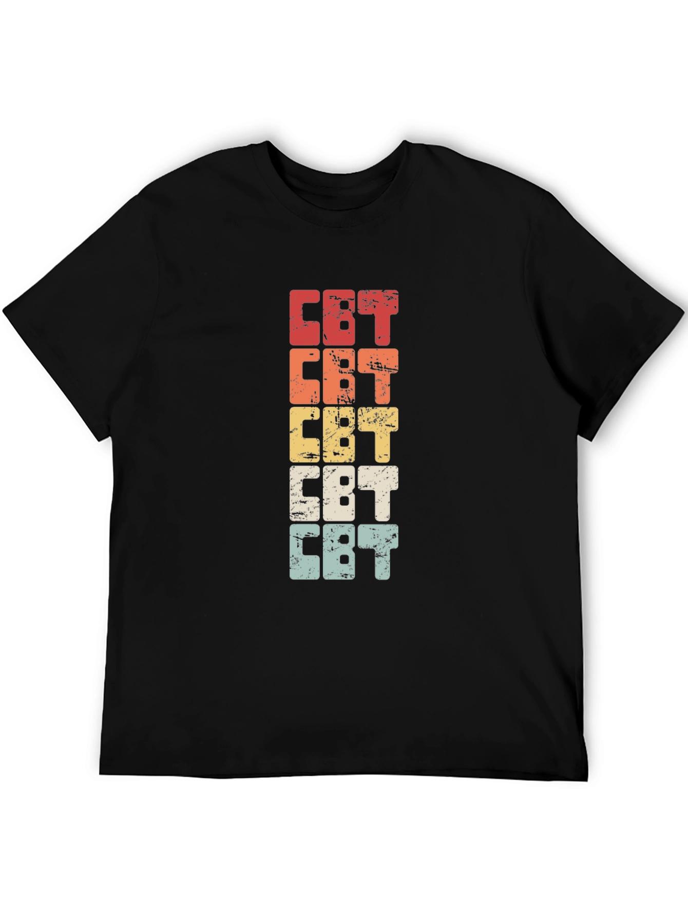 Retro CBT T-Shirt - Cognitive Behavioral Therapy Shirt