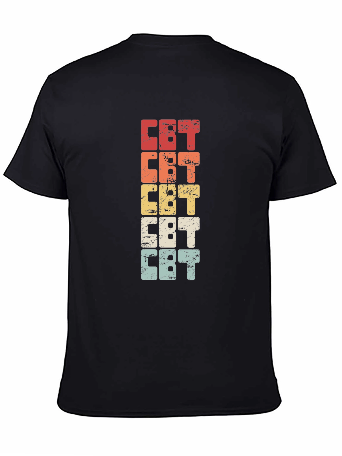 Retro CBT T-Shirt - Cognitive Behavioral Therapy Shirt