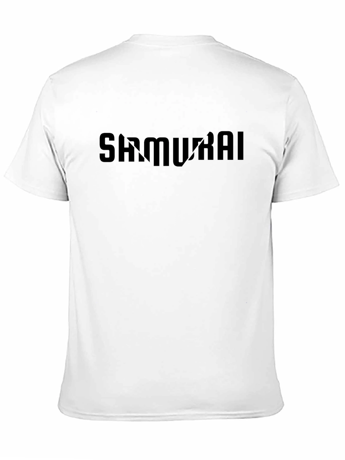 SAMUKAI Black Graphic T-Shirt - Modern Urban Style