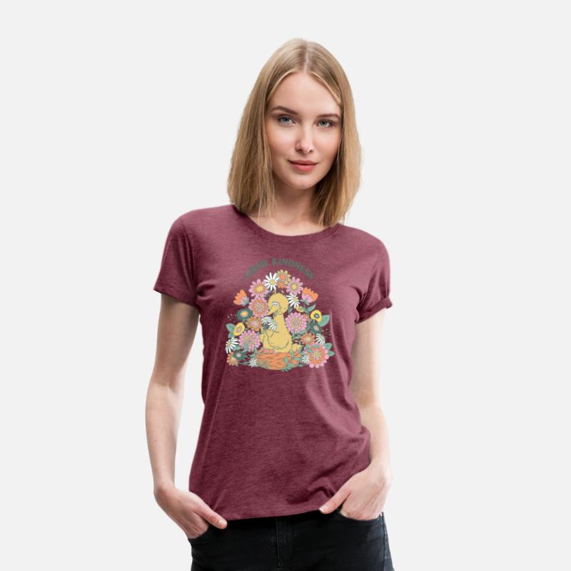 Sesame Street Big Bird With Flowers Grow Kindness