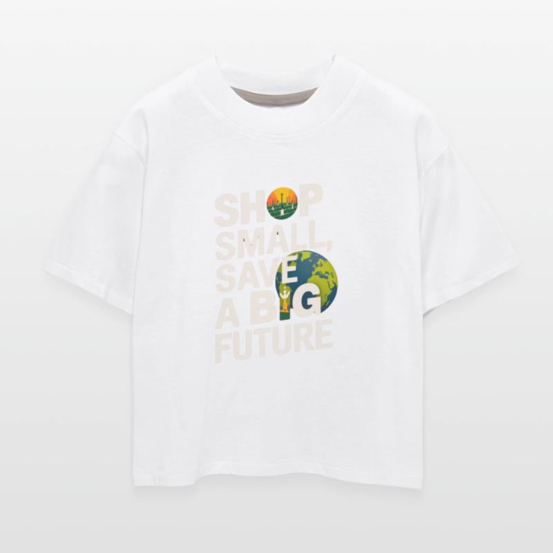 Shop Small Save a Big Future Globe Fun