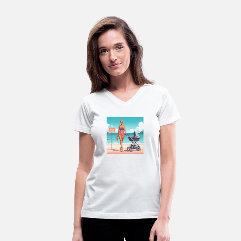 Single Moms Welcome at the Beach