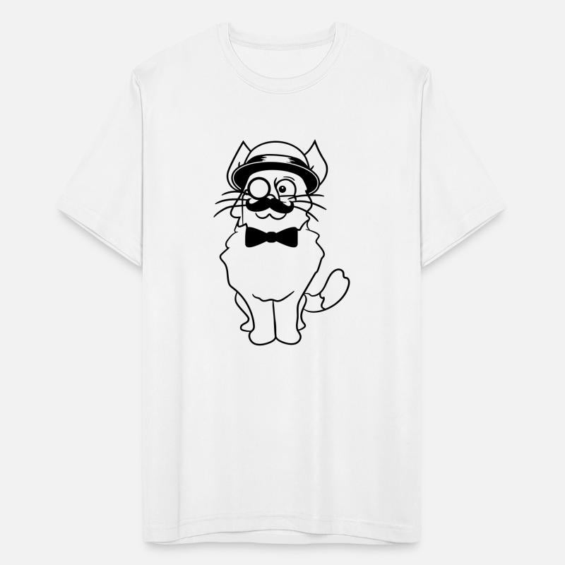 Sir Cat Gentleman Hat Suit Monocle Rich Gentleman