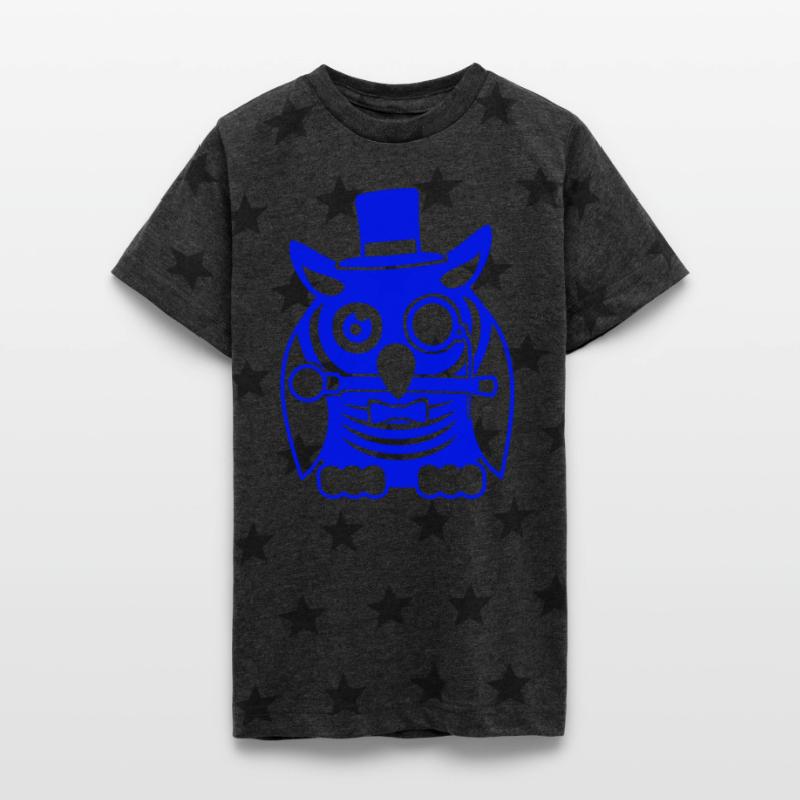 Sir owl top hat monocle glasses rich gentleman fun