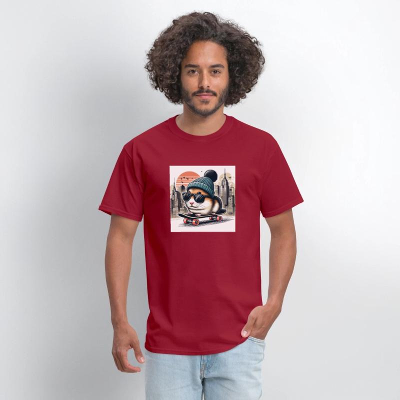 Skater Hamster – Cool Urban Rodent Style