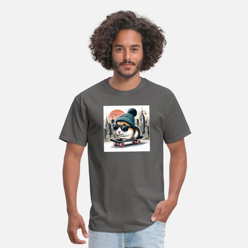 Skater Hamster – Cool Urban Rodent Style