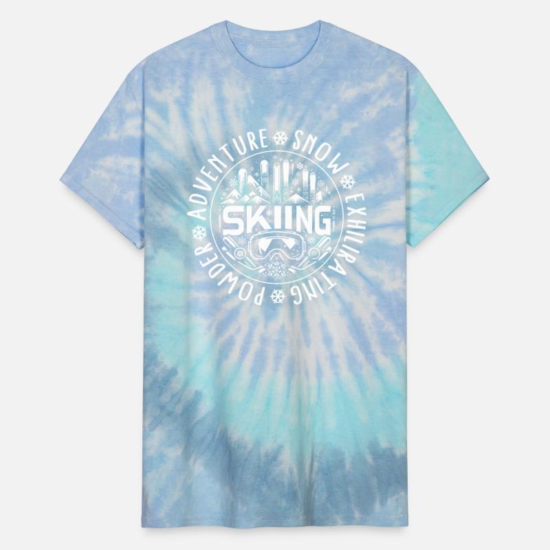 Ski Shirt, Skiing Powder Adventure Snow