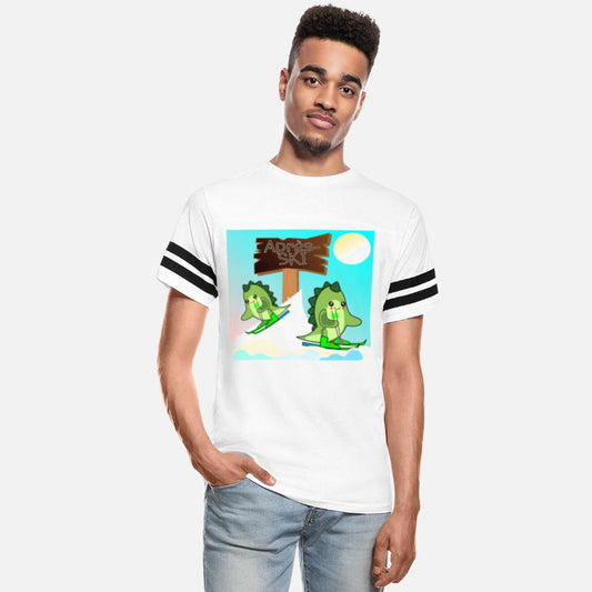 Skiing Dinosaurs Skiers