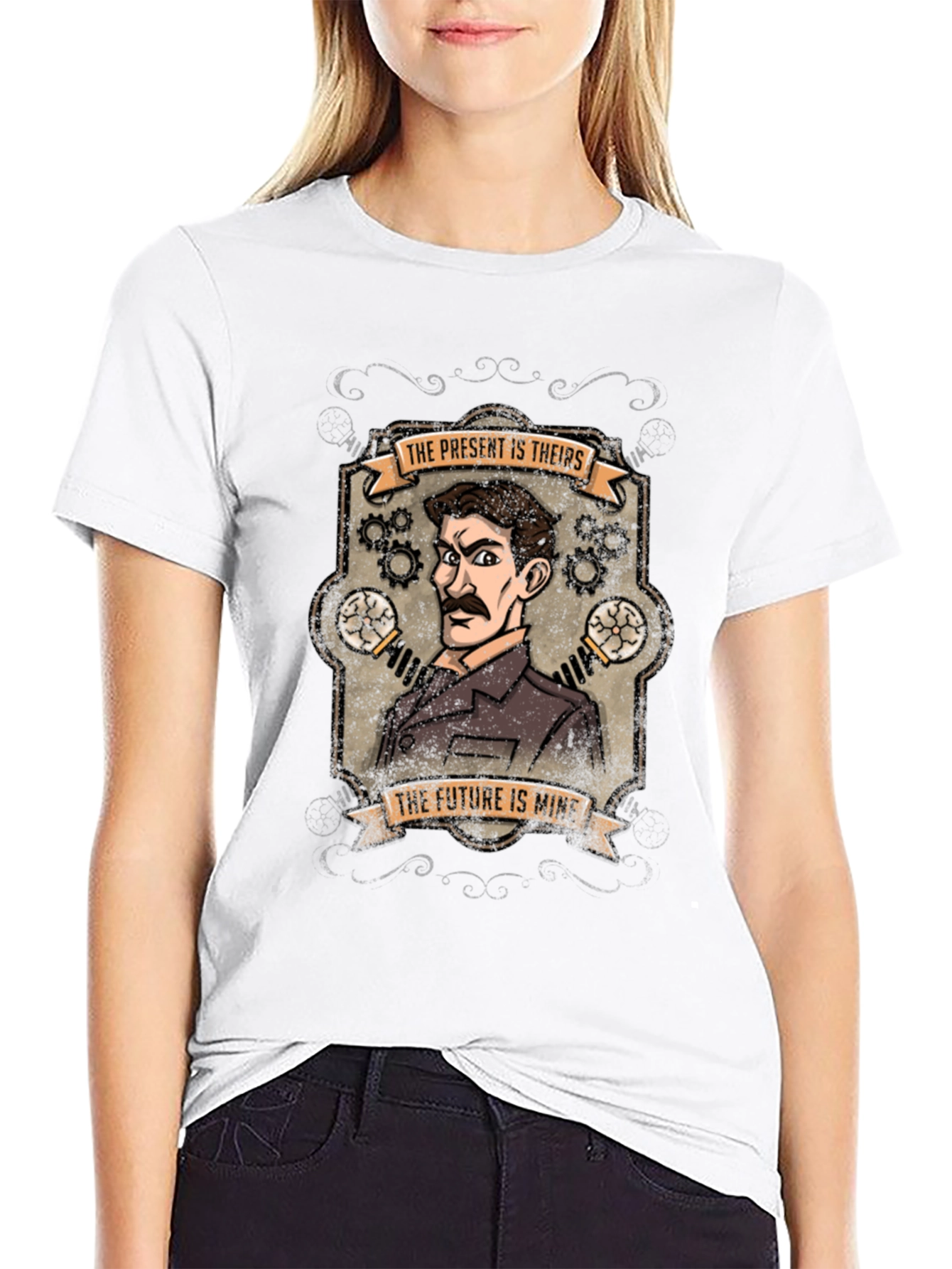 Nikola Tesla T-Shirt - The Future Is Mine