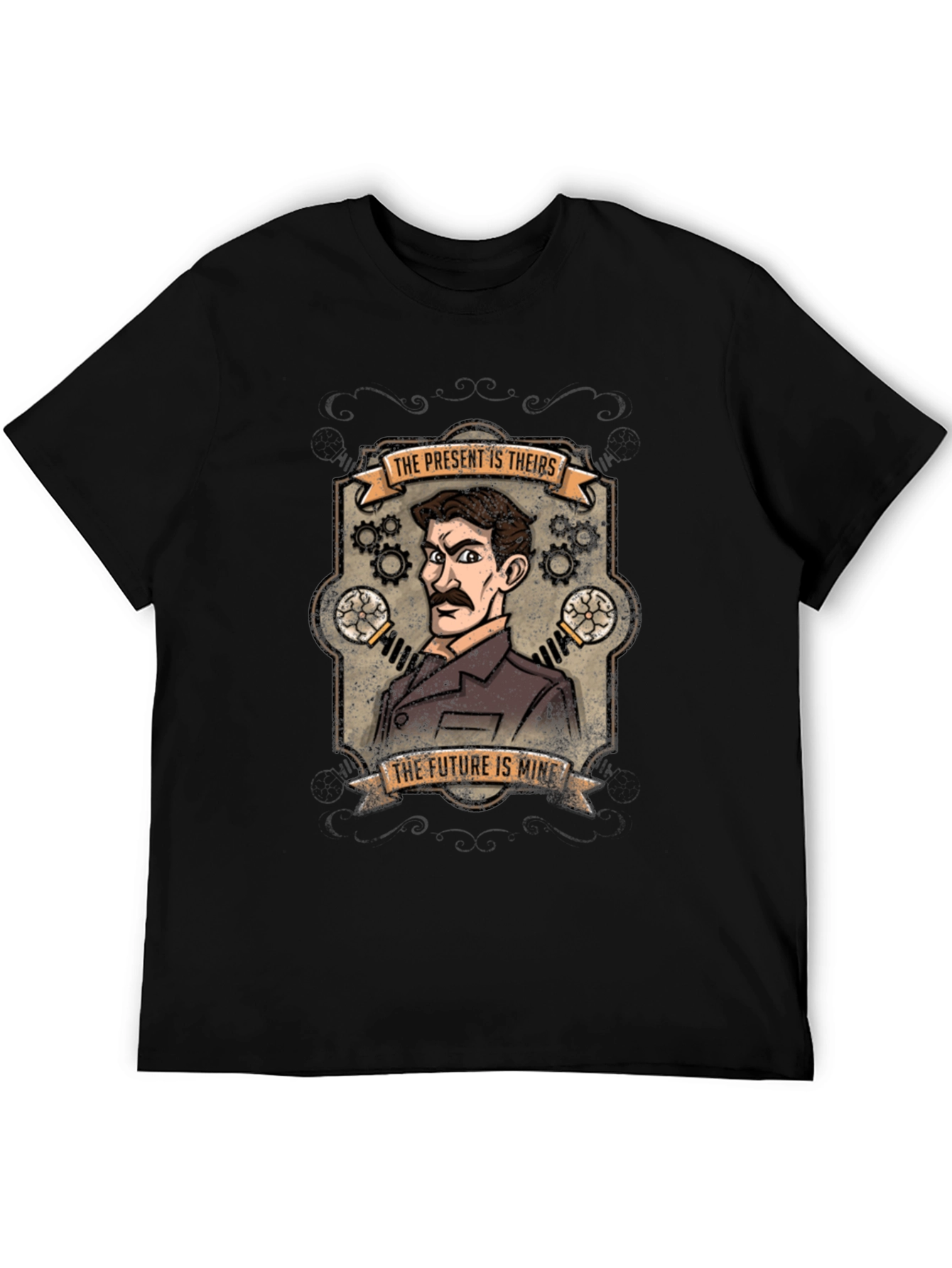Nikola Tesla T-Shirt - The Future Is Mine