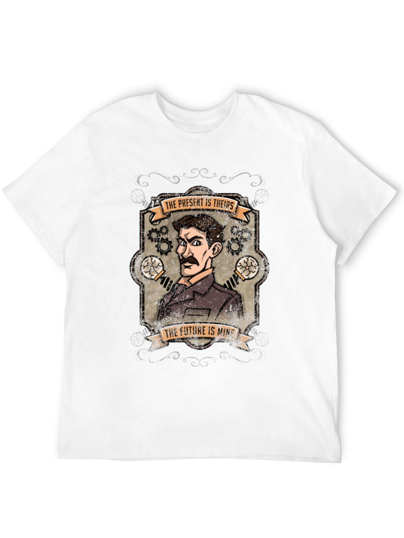 Nikola Tesla T-Shirt - The Future Is Mine