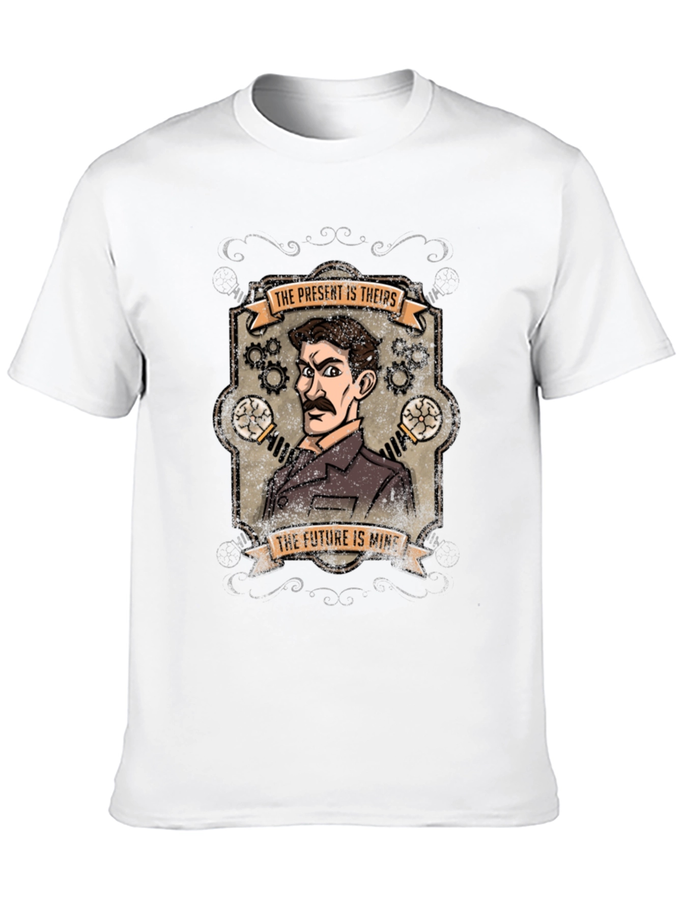Nikola Tesla T-Shirt - The Future Is Mine