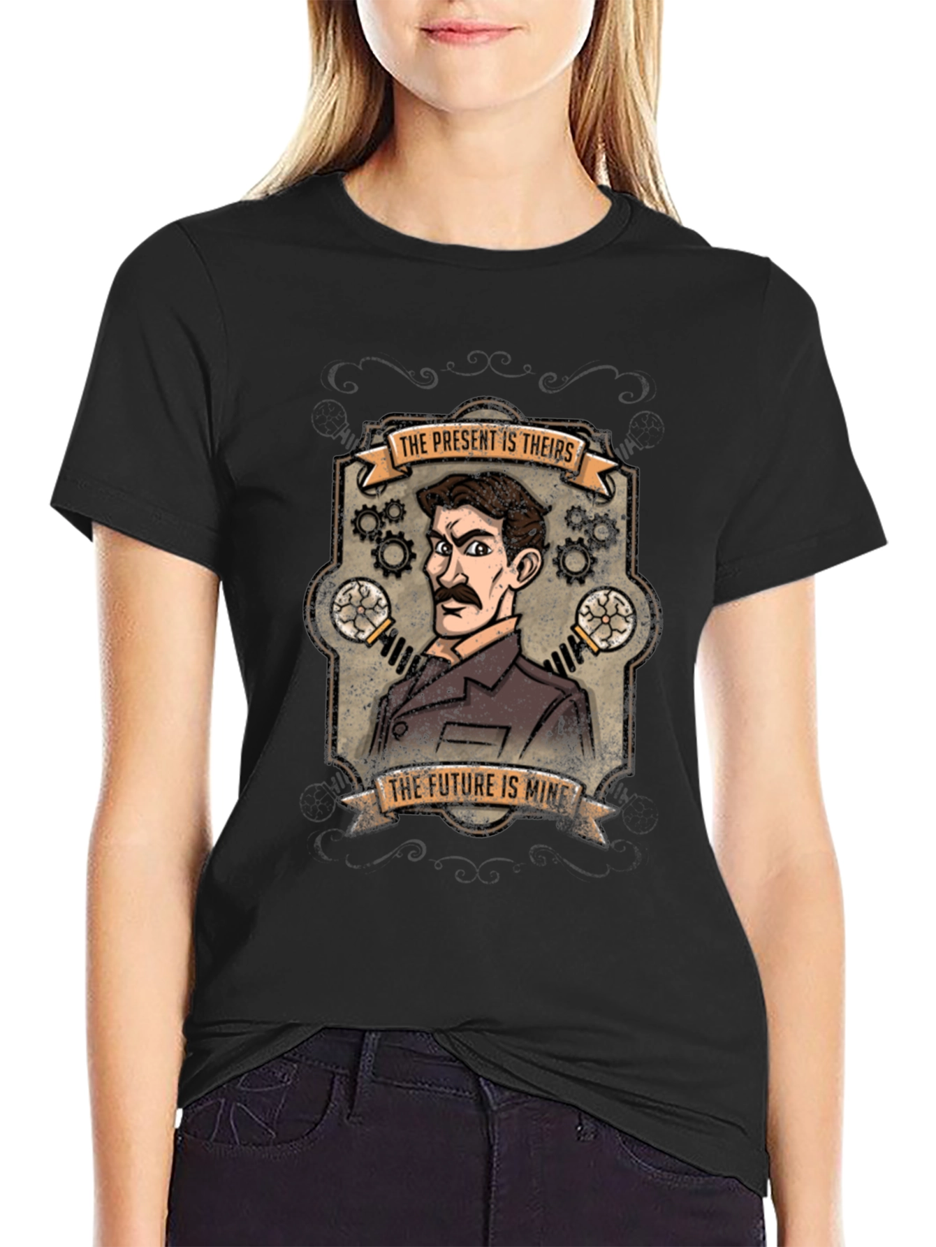 Nikola Tesla T-Shirt - The Future Is Mine