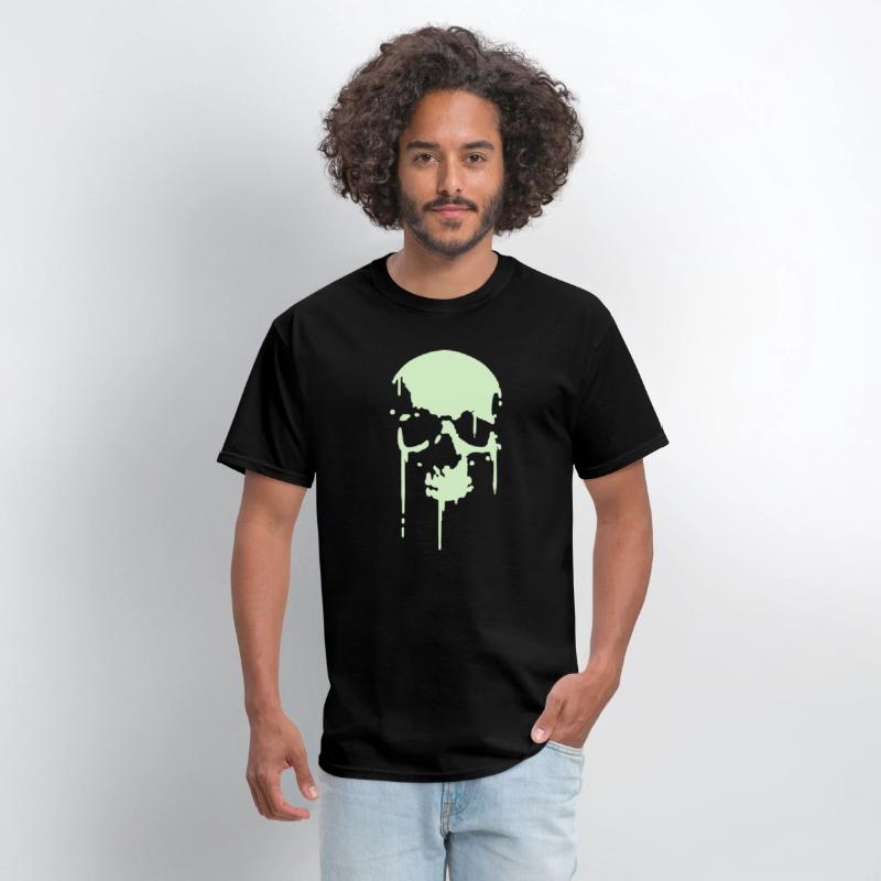 SKULL BLOOD SPLATTER METAL PUNK Vector