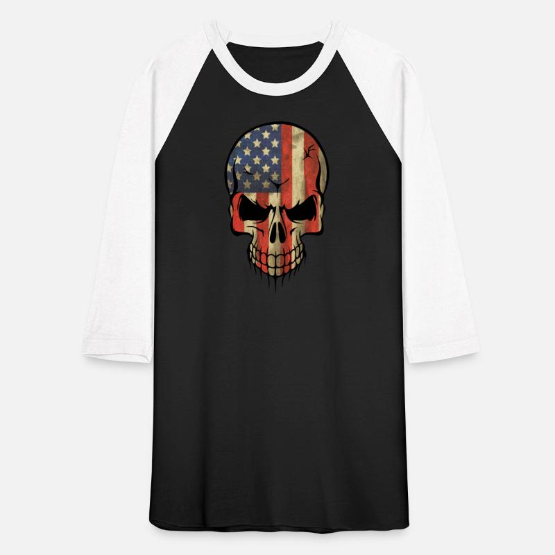 skull flag us