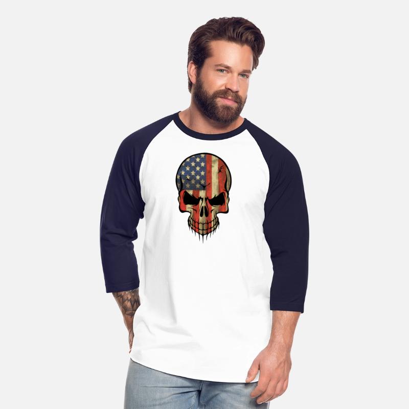 skull flag us