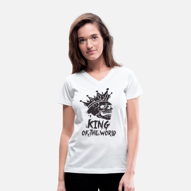 Skull with Cown King of the World