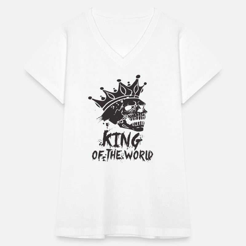 Skull with Cown King of the World
